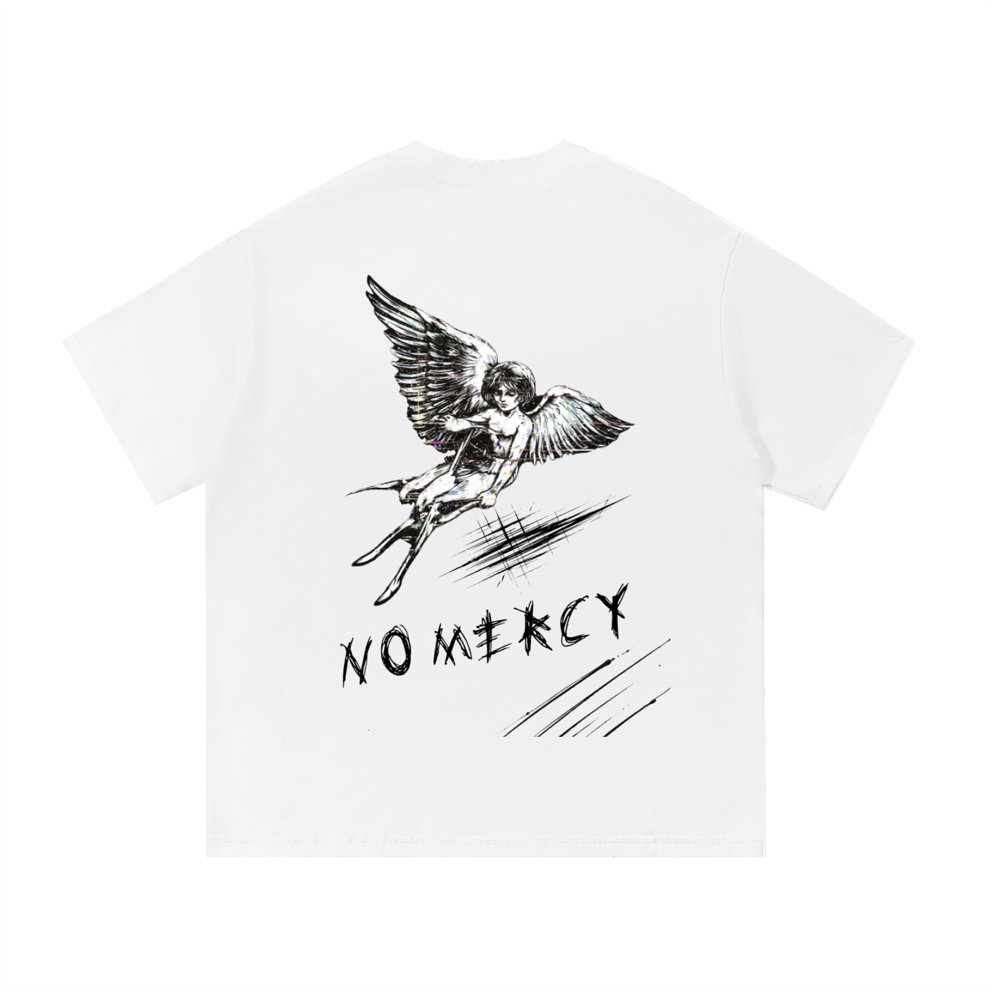 BK (NO MERCY) Cotton T-Shirt